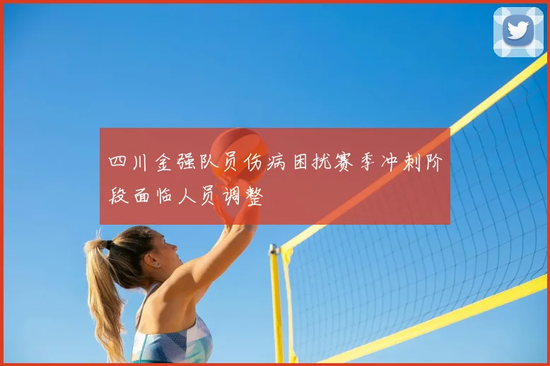 四川金强队员伤病困扰赛季冲刺阶段面临人员调整
