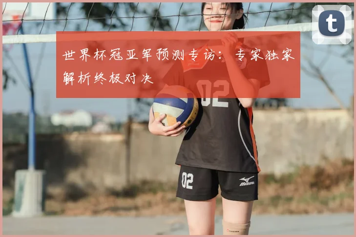 世界杯冠亚军预测专访:专家独家解析终极对决