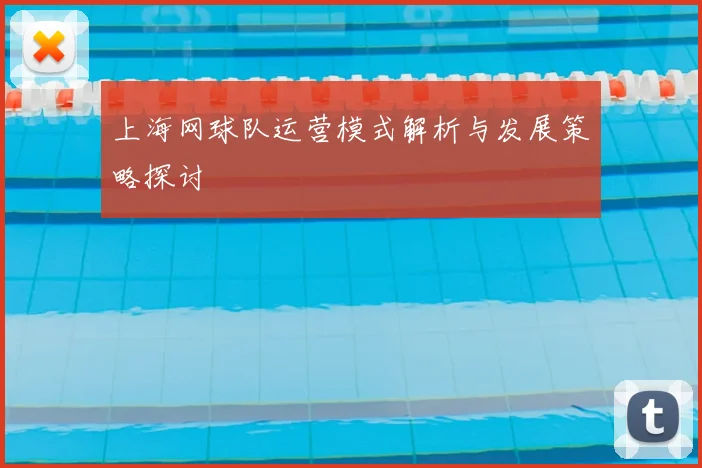 上海网球队运营模式解析与发展策略探讨